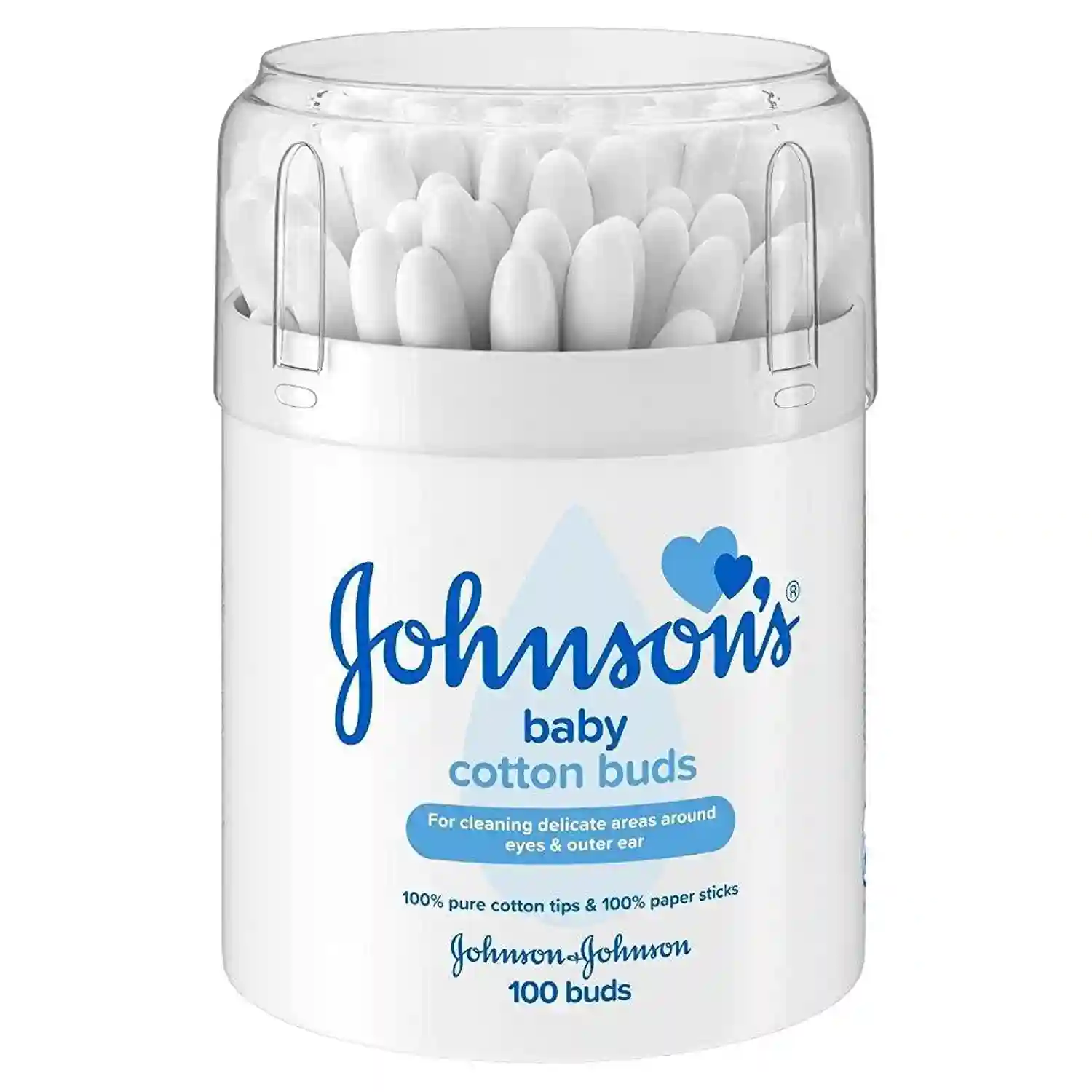 Johnson'S Baby Cotton Swabs Plastic Free 200 Per Pack