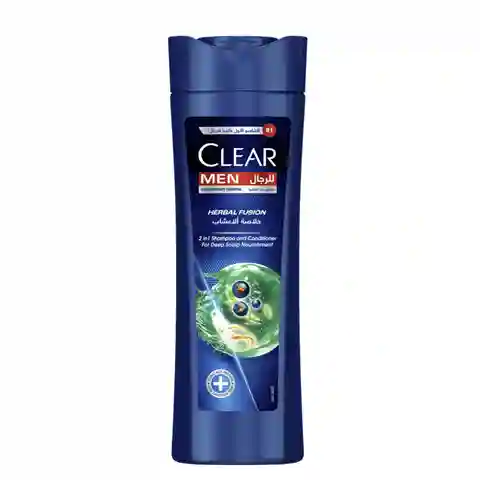 Clear Men 2In1 Shampoo 400Ml Herbal Fusion